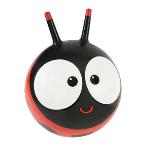 Màu Đỏ Bọ Rùa Phễu Quả Bóng Cho Trẻ Em 18 Inch Nảy Bóng Với 2 Tay Cầm Nảy Nhảy Bóng Cho Trẻ Mới Biết Đi - Product Image 2