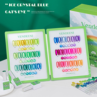 Vendeeni Printemps-Été – Coffret de 36 couleurs de vernis gel effet œil de chat néon – Sans TPO ni HEMA – Personnalisation OEM – Vernis gel œil de chat magnétique 15 ml