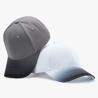 Gorra de Béisbol de Moda con Visera Curva, Transpirable, Informal, de Algodón, con Protección Solar