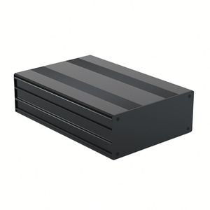 EBM Extruded Powder Coated Aluminum Alloy Profiles Heatsink Electronics Box Housing Case Customization Power Inverter Metal - Product Image 2