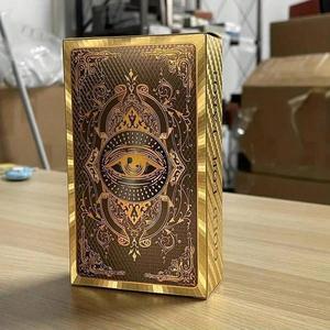 Jeu de société authentique classique populaire Waite, nouvelles cartes de tarot personnalisées avec feuille d'or, ensemble complet, cartes imprimées en couleur, 78 cartes en plastique - Product Image 1