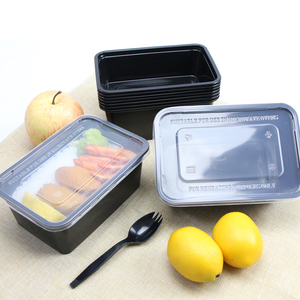 Chất Lượng Cao Hình Chữ Nhật Takeaway Lò Vi Sóng Tủ Đông Thực Phẩm Lớp Bữa Ăn <span class=keywords><strong>Prep</strong></span> Container Dùng Một Lần Nhựa Container Thực Phẩm Có Nắp - Product Image 6