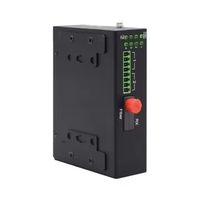 Convertidor industrial de escritorio RS485 RS232 de serie a fibra óptica