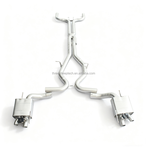 Tubos de escape Catback de alta calidad para Maserati <span class=keywords><strong>Levante</strong></span> 3,0 T 3,8 T Válvulas Silenciador Escape X-Pipe Sistema de escape con control remoto - Product Image 3