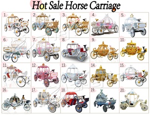 Chariot de Noël en métal blanc, design citrouille, inspiré de la carrosse de Cendrillon, par le fabricant Pumpkin Carriages – Vente Flash - Product Image 6