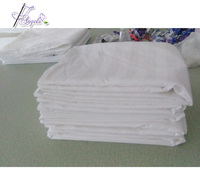 200TC Linge de lit d'hôtel en percale unie-Draps de lit d'hôtel bon marché, housses de couette, taies d'oreiller