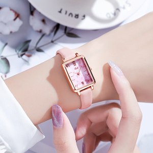 Fashion Square Exquisite Women's Stainless Steel Quartz <b>Watch</b> - Product Image 3