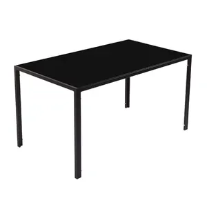無料サンプル安い6椅子Erダイニングルームテーブルセットモダンクラシック8シーター高級ガラスダイニングテーブルセット
