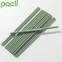 Pailles jetables personnalisables PHA Home Composable, écologiques pour les boissons de fête