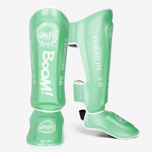 <span class=keywords><strong>Espinilleras</strong></span> de Boxeo de Alta Calidad, Diseño Personalizado Laststand para Kick Boxing y Muay Thai, para Luchadores de Combate - Product Image 2