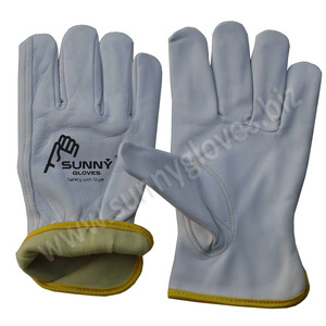 High Quality Leather Safety <b>Drivers</b> -<b>Gloves</b> - Product Image 1