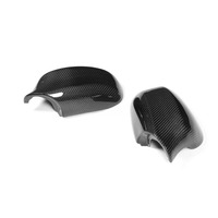 Coques de rétroviseurs latéraux en fibre de carbone pour BMW Série 3 E90 E91 LCI 09-11 335i 328i, remplacement complet