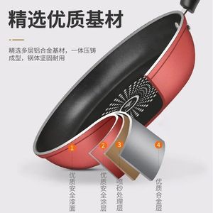Non-Stick Frying Pan 32Cm Carbon Steel Base For Gas Induction Cooking - Product Image 2