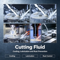 Fluide de coupe à base d'eau économique et fiable pour la production en série de grandes pièces métalliques