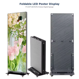 Pantalla LED Publicitaria Portátil Inteligente XOB, Plegable, para Interiores y Exteriores, con Soporte Móvil para Carteles Digitales - Product Image 2