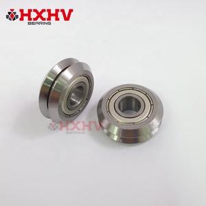 HXHV RM2 RM2ZZ RM2-2RS W2 W2ZZ W2-2RS 3/8" <strong>V</strong>-<strong>Groove</strong> <strong>Guide</strong> <strong>Bearing</strong> Sealed <strong>V</strong>-grooved Ball <strong>Bearing</strong> - Product Image 5