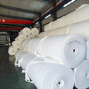 Géotextile non tissé en PP PET noir et blanc, géotextile <span class=keywords><strong>pour</strong></span> <span class=keywords><strong>allée</strong></span> en <span class=keywords><strong>gravier</strong></span>, tissu filtrant de 6 oz <span class=keywords><strong>pour</strong></span> la construction routière - Product Image 2
