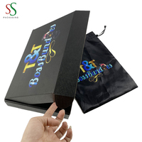 Accesorios para el cabello de caja peluca tapa gracias Tarjeta de tarjeta de pelo etiqueta