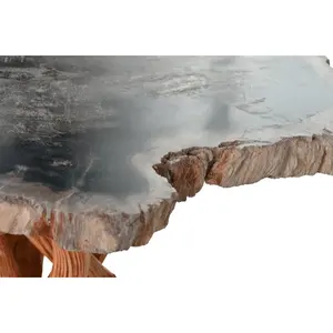 Tavolino Laterale in Legno 45x45x52 fossil Prof 45 - Product Image 4