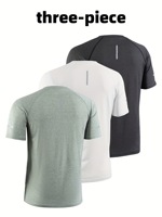 2026 NOUVEAU KJ Meilleur Prix Causal Slim Fit Quick Dry Mens Design Logo Running T Shirt