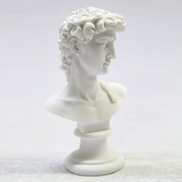 Statue de David en marbre blanc sculpté à l'intérieur, fournie par une usine professionnelle