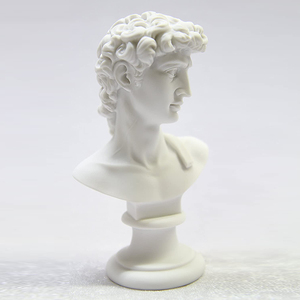 <span class=keywords><strong>Statua</strong></span> del Busto <span class=keywords><strong>di</strong></span> <span class=keywords><strong>David</strong></span> in Marmo Bianco Scolpito per Interni, Fornitura Professionale <span class=keywords><strong>di</strong></span> Fabbrica - Product Image 5