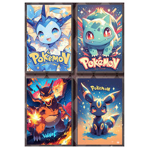 Boîte mystère JPS Pokemoned-cards, cadeau Pikachuu et amis, carte de données partie 2, carte Pokemoned acrylique, booster de cartes à collectionner Pokemoned - Product Image 6
