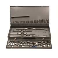 Jeu de tarauds et filières TTAKE Modèle TA16701310SET54, 54 pièces, outils de filetage métriques pour le travail des métaux, fabriqué en Italie
