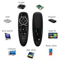 G10 G10S Pro Remote Control Suara 2.4G Mouse Udara Nirkabel Sensor Gyro Pembelajaran IR untuk Android TV BOX Dengan Penerima USB