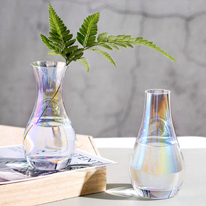 <span class=keywords><strong>Vase</strong></span> <span class=keywords><strong>en</strong></span> <span class=keywords><strong>verre</strong></span> de style nordique, décoration <span class=keywords><strong>pour</strong></span> la maison, minimaliste, petite paillettes, bourgeon de <span class=keywords><strong>jacinthe</strong></span> - Product Image 4
