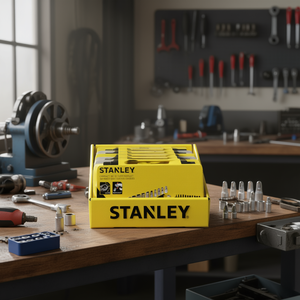 Juego de Llaves de Tubo Compactas Stanley de 1/4 de Pulgada, 37 Piezas con Accesorios - Product Image 3