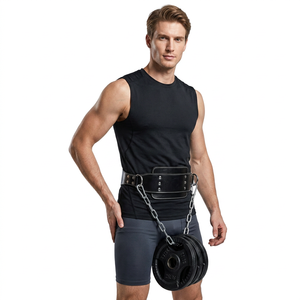 Ceinture de musculation professionnelle de qualité supérieure, robuste, pour haltérophilie et dips, en néoprène avec boucle, vente en gros, personnalisable - Product Image 1