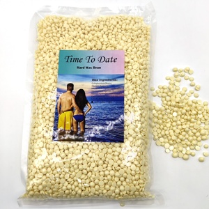 2,2 LB Crème de cire brésilienne pour peaux sensibles sans bandelettes, 1 KG, pour épilation, choix spa, crème laiteuse, perles de cire dure - Product Image 1