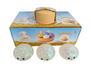 Multi Color Eco-Friendly Non-Toxic Odorless Bun Squishy Simulation Dim Sum Toy Slow Rise Mochi Squeeze Ball Relief Polyester - Product Image 6