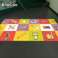 Juegos Interactivos de Proyección en Pared y Piso - Juegos Educativos Portátiles y Ligeros con Movimiento para Niños, Centro de Juegos Interior, App/Control Remoto