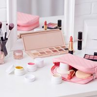 Bocaux en verre blancs de 5 ml, 5 g, étanches, rechargeables, pour échantillons cosmétiques, baume à lèvres, protection UV, avec doublure intérieure pour soins de la peau