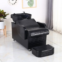 WDY Red Salon Shampoo Bett Shampoo Becken Bett Spa Kopf Friseursalon Möbel Massage stuhl Beauty Equipment