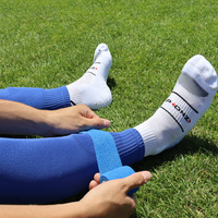 Bande de sport OEM/ODM en gros, bandage cohésif auto-adhésif, enveloppe élastique, protection cutanée sûre pour les matchs de football et de rugby
