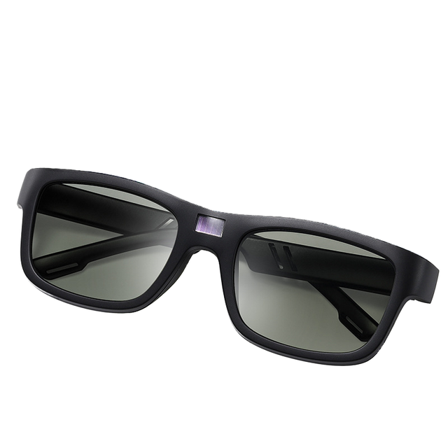 High-End Smart Glasses Men Women Electrochromic Photochromic Square Lenses Full Rim TR90 Frame Material Light Weight Sunglasses