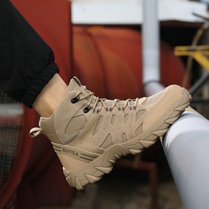 Chaussures de sécurité industrielles pour hommes, tailles et couleurs variées, faible MOQ, petite commande d'essai, stock disponible, expédition rapide - Product Image 3