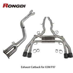 Échappement sport Catback en acier inoxydable 304 pour BMW F9X X3M X4M F97 F98 S58 3.0L - Product Image 1
