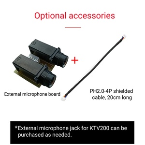 Módulo <span class=keywords><strong>Amplificador</strong></span> de Audio para Karaoke SZM KTV200 de <span class=keywords><strong>2.1</strong></span> Canales, <span class=keywords><strong>50W</strong></span>+<span class=keywords><strong>50W</strong></span>+<span class=keywords><strong>100W</strong></span>, AUX, USB, FM, APP, Control Remoto, Micrófono, <span class=keywords><strong>Bluetooth</strong></span> - Product Image 4