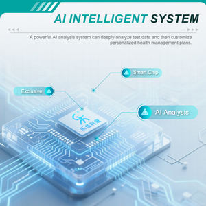 Kiosque d'examen de santé multifonctionnel tout-en-un LEKA HW-V2000S, analyseur corporel médical - Product Image 5