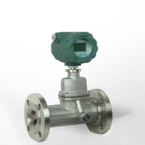 Meteran aliran uap Gas pengaman pusaran air cairan sanitasi industri Tiongkok meteran putar bawah air 485 Flowmeter Plug-in Vortex - Product Image 6