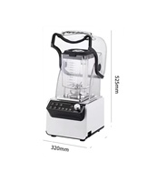 Mesin Smoothie Blender Komersial Heavy Duty Juicer Mixer untuk Penggunaan Restoran & Bar