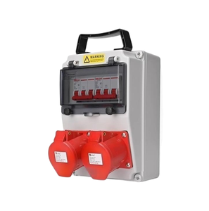 Portable industrial waterproof socket distribution <b>box</b> (default Delixi, other brands can be customized) Configuration 2 - Product Image 3