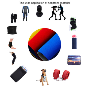 Envoltura elástica de gancho y lazo/Estiramiento de neopreno para cintura y brazo Material SBR Tela de lámina de neopreno - Product Image 6
