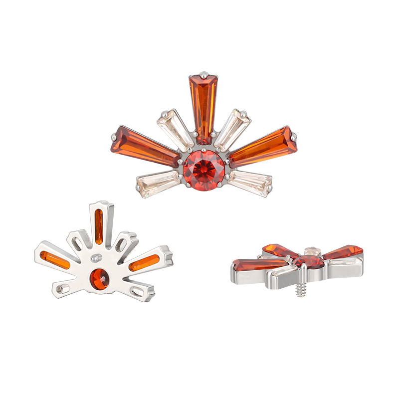 แชมเปญ + ส้ม + แดง