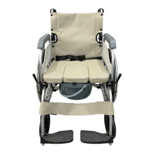 Silla de Ruedas Multifuncional MZU para Inodoro, Cuidado de Ancianos, Ducha, Asiento, Orinal y Viajes en Uno - Product Image 2