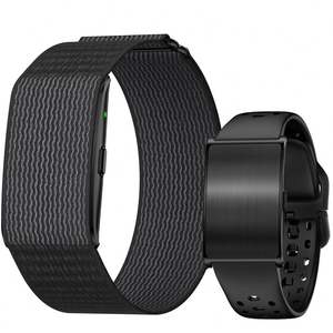 H59Max Monitor de Sueño 24H, Frecuencia Cardíaca en Tiempo Real, Presión Arterial, Estrés, Monitor de VFC, Pulsera Inteligente con GPS, Correa de Silicona, Acero Inoxidable - Product Image 1